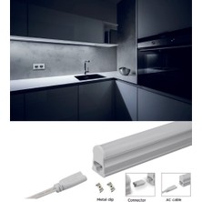 30 Cm, 4 Watt 6500 Kelvin, Beyaz Işık Eklenebilir Bant Armatür, Eklenebilir LED Armatür 220V Armatür