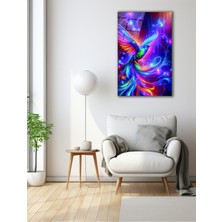 Marsilyan Sinek Kuşu Cam Tablo