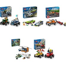 LEGO City Seti 762 (60459 + 60415 + 60435 + 60437 + 60458)