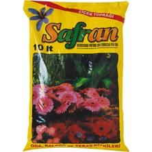 Safran Torf Saksı Çiçek Toprağı 10 L
