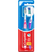 Colgate Extra Clean Orta Diş Fırçası 1+1 4 Adet