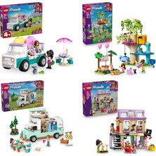 LEGO Friends Seti 413 (42644 + 42666 + 42663 + 42653)