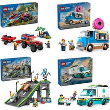 LEGO City Seti 402 (60412 + 60452 + 60460 + 60451)