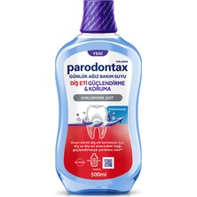 Parodontax Diş Eti Güçlendirme Koruma Ağız Bakım Suyu 500 ml 3 Adet