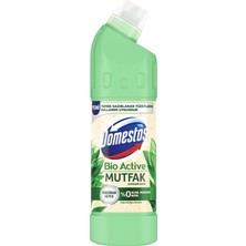 Domestos Bio Active Mutfak Çamaşır Suyu 750 ml Maksimum Hijyen İçin Klor, Paraben ve Boya İçermez