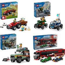 LEGO City Seti 496 (60461 + 60459 + 60447 + 60445)