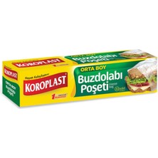 Koroplast Buzdolabı Poşeti Orta Boy 30'lu 4 Adet