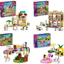 LEGO Friends Seti 524 (42650 + 42655 + 42634 + 42658)