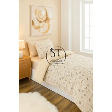 Shopyteks Tek Kişilik Çiçekli Welsfot Uyku Seti Çift Taraflı 155X215