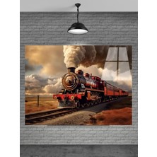 Marsilyan 3D Tren Cam Tablo Ev Dekorasyon,balkon Dekorasyonu,dekoratif,duvar Tablo,mutfak Tablo