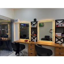 Elysion Dokunmatik LED Işıklı Kuaför Ayna 80/120 Ebat  ( Istenilen LED Renginde Üretim
