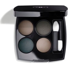 Chanel Les 4 Ombres - Intensely Pigmented Creamy Matte Eyeshadow Palette 324 - Blurry Blue