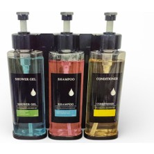 Latte Monteli 3 Lü Banyo Seti - Duş Içi Şampuanlık Saç Kremi Duş Jeli