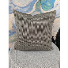 A5 Home Polaroo 45X45 Pamuk-Keten Dekoratif Kırlent Dolgulu 2 Adet