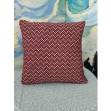 A5 Home Polaroo 45X45 Pamuk-Keten Dekoratif Kırlent Dolgulu 2 Adet