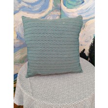 A5 Home Polaroo 45X45 Pamuk-Keten Dekoratif Kırlent Dolgulu 2 Adet