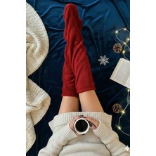 Nuvy Peluş Dizüstü Çorap