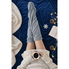 Nuvy Peluş Dizüstü Çorap