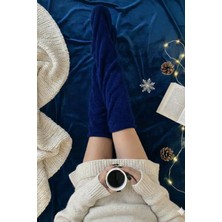 Nuvy Peluş Dizüstü Çorap