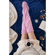 Nuvy Peluş Dizüstü Çorap