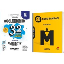 Ankara Yayıncılık 8.sınıf Matematik 32 Hafta Güçlendiren Deneme + 8. Sınıf Hız Matematik Soru Bankası