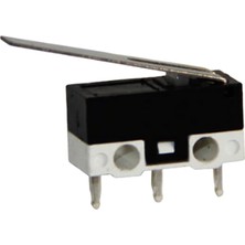 Demir Led Micro Switch Mini Siyah-Beyaz Uzun Palet (5 Adet)