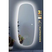 Karaçam Dekor LED Işıklı Oval Boy Aynası