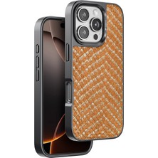 Ozlstor Venco Iphone 16 Pro Viper Kapak - Kahverengi