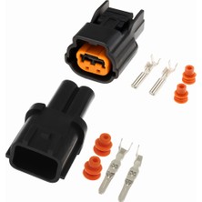 İTHAL Enjektör Konnektör Takım  - Erkek/dişi (2 Pin)