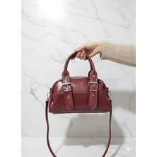 Moda Defne Kemer Toka Detaylı Kadın El ve Omuz Çanta