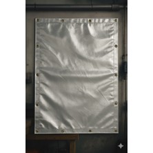 Branda Noktası Kolay Montaj Her Ölçüde Su Geçirmez Kuşgözü Kapsüllü Balkon, Gölgelik, Polyester Dokuma Branda M²/230 gr