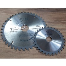 Depolife 180MM ve 115MM Ahşap Sunta Kesme Diski Elmaslı Turbo Kesici Daire Testere Tct Blade 2li Set