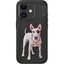 Ozlstor Venco Iphone 11 Perma Desenli Kapak - Siyah