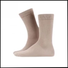 Thermoform Uyguna-Yakala Bej Bambu Çorap-Ts4-Bej