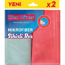 Klen Hauss Mikrofiber Sihirli Bez 2'li 3 Adet