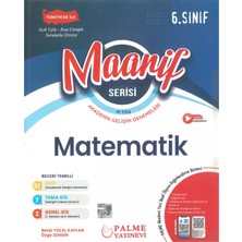 Palme Yayınevi Hazırlık 6. Sınıf Maarif Serisi Matematik Haftalık Deneme (41 Föy)