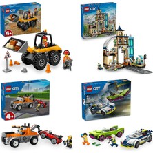 LEGO City Seti 567 (60450 + 60469 + 60435 + 60415)