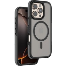 Ozlstor Venco Iphone 16 Pro Max Orbit Magsafe Kapak - Siyah