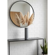 Nur Tasarım Atolyesi Iskandinav Bohem Tarzı Çizgili Dekoratif Gri Vazo