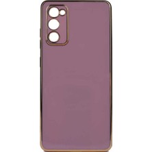 Belirtilmemiş Galaxy A03S Kılıf Nxxa Bark Kapak - Mor