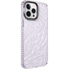 Belirtilmemiş iPhone 13 Pro Max Uyumlu Safa Buzz Kılıf-Mor