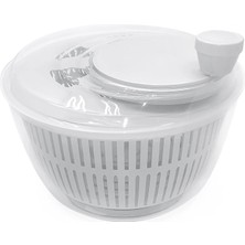 Gfc Life Store Kurutucu Pratik Salata Kurutucu - Meyve Sebze Yeşillik Yıkama Kurutma Kabı 4.5 Litre