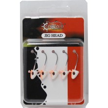 Captain 6421 Master Trigon 1.7gr 5'li Paket Lrf Jig Head Renk:09