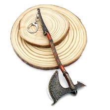 Aksh God Of War Gow Leviathan Kratos Axe  Balta  Anahtarlık Full Metal