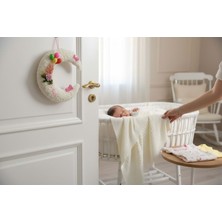 Ay Bebek Kapı Süsü - RYZ0021 - Sarı - 0 - 3 Ay Sarı