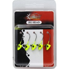 Captain 6421 Master Trigon 1.7gr 5'li Paket Lrf Jig Head Renk:10