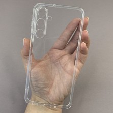 Elixem Samsung A16 5G Uyumlu Şeffaf Silikon TPU Kamera Korumalı Kılıf