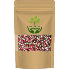 Tan Organik Karabiber Mix Renkli Tane 1kg