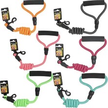 Doglife Doglıfe Soft Tutmalı Fitil Köpek Gezdirme Kayışı 120CM-12MM Pembe Fitilli