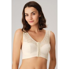 Anıl 3775 Önden Açılan Sırt Destekli Geniş Askılı Küçültücü Minimizer Sütyen Ten